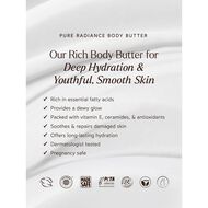 Pure Radiance Body Butter faces pure radiance body butter