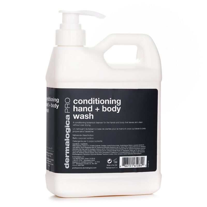 dermalogica conditioning hand amp; body wash pro (salon size)
