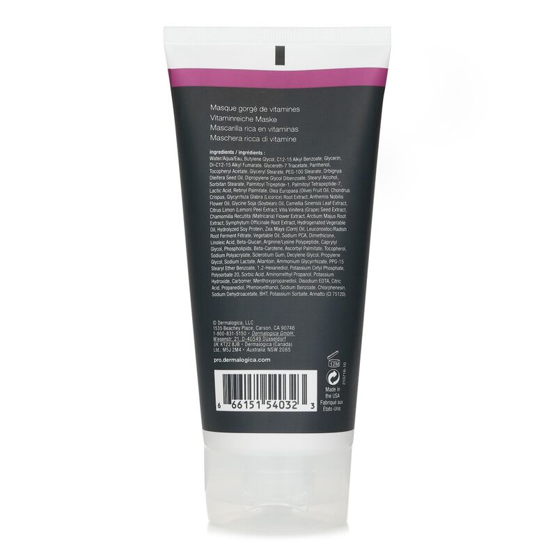 dermalogica age smart multivitamin power recovery masque pro (salon size)