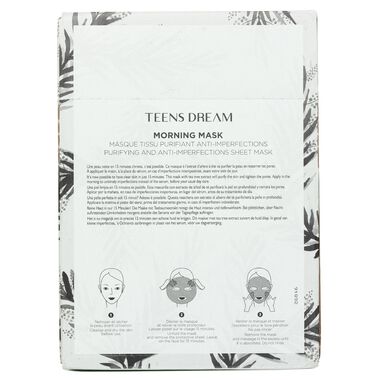 faces morning mask purifying   anti imperfections sheet mask
