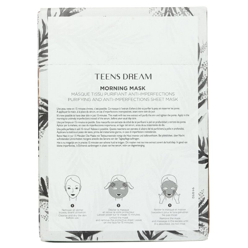 payot morning mask purifying  antiimperfections sheet mask