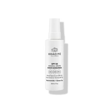 faces spf 50 sheer sunscreen mineral drops