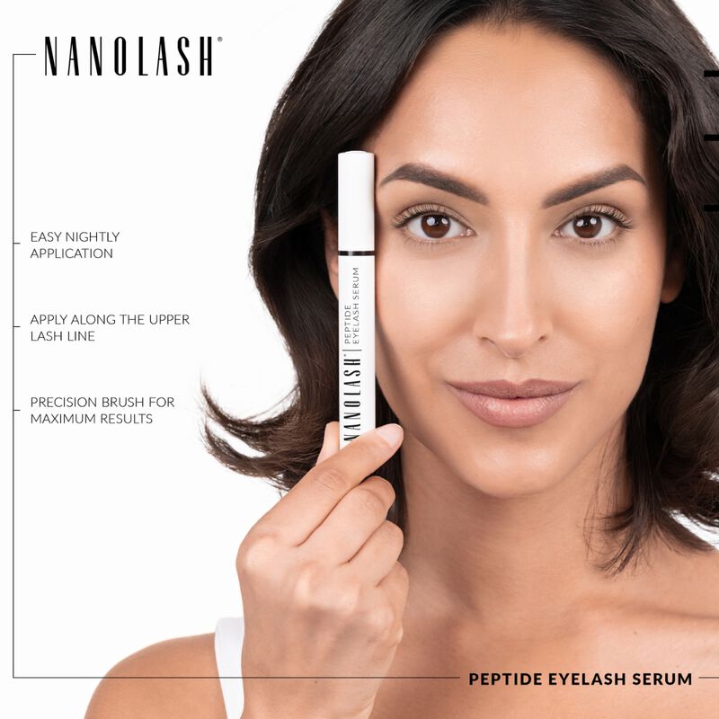 nanolash peptide eyelash serum