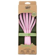 faces go green curly detangling hairbrush
