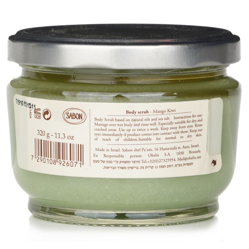 sabon body scrub  mango kiwi