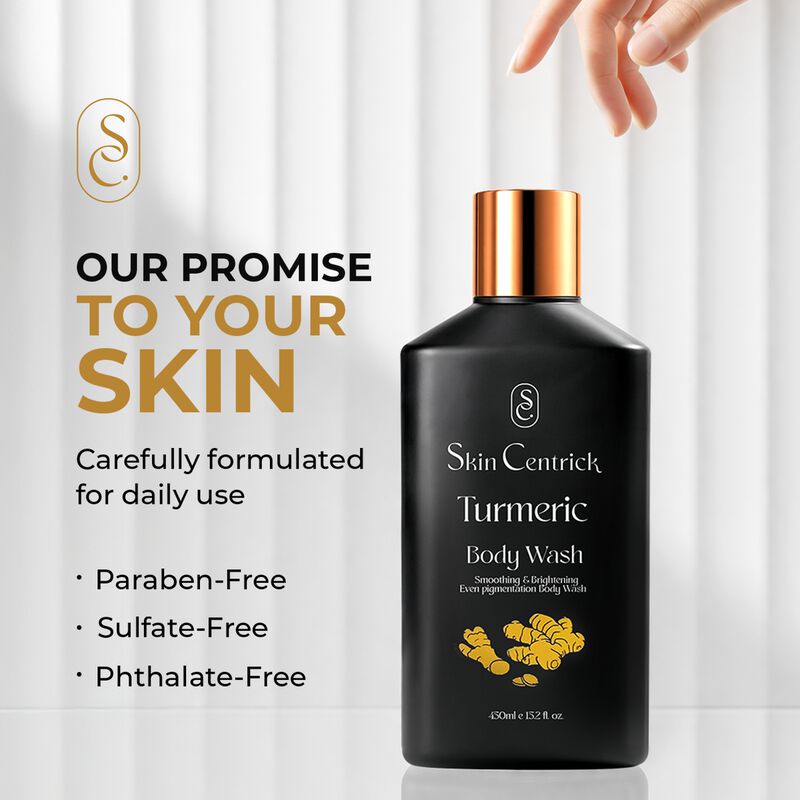 skin centrick غسول الجسم بالكركم