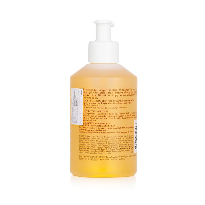 fresh hesperides grapefruit bath  shower gel