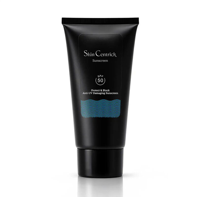 skin centrick sunscreen with bluelight protection