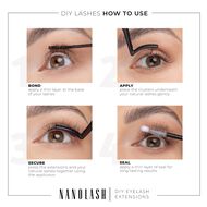 faces diy eyelash extensions starter kit classy