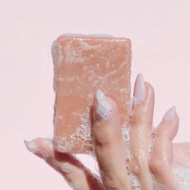 Pink Clay Cleansing Bar faces pink clay cleansing bar
