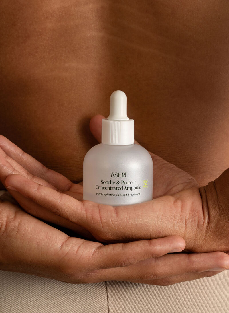 ashri skin soothe  protect concentrated ampoule