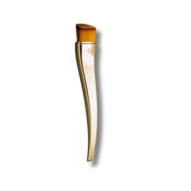 faces golden foundation brush