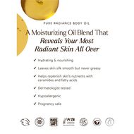 Pure Radiance Body Oil faces pure radiance body oil