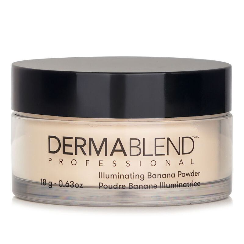 dermablend illuminating banana powder