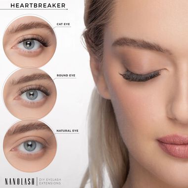 faces خصلات رموش يمكنك تركيبها بنفسك   مجموعة البداية harmony