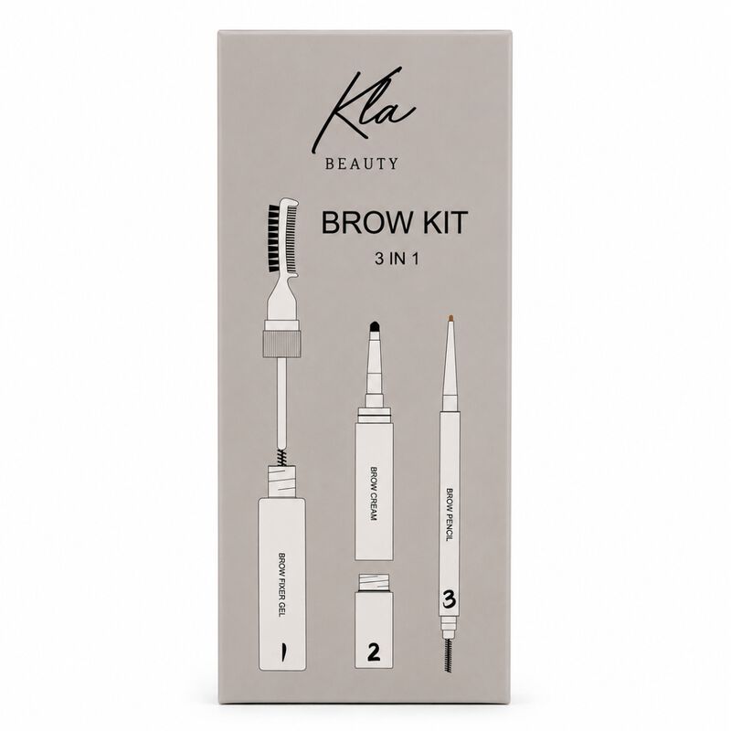 kla beauty brow set 3 in 1