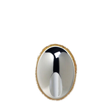 faces palm mini brush mirror finish