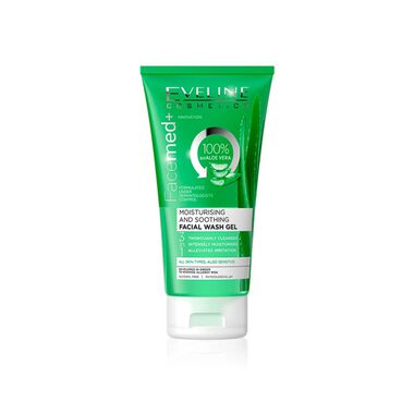 faces facemed aloe face wash gel