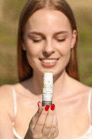 faces natural emu oil lip balm spf 50