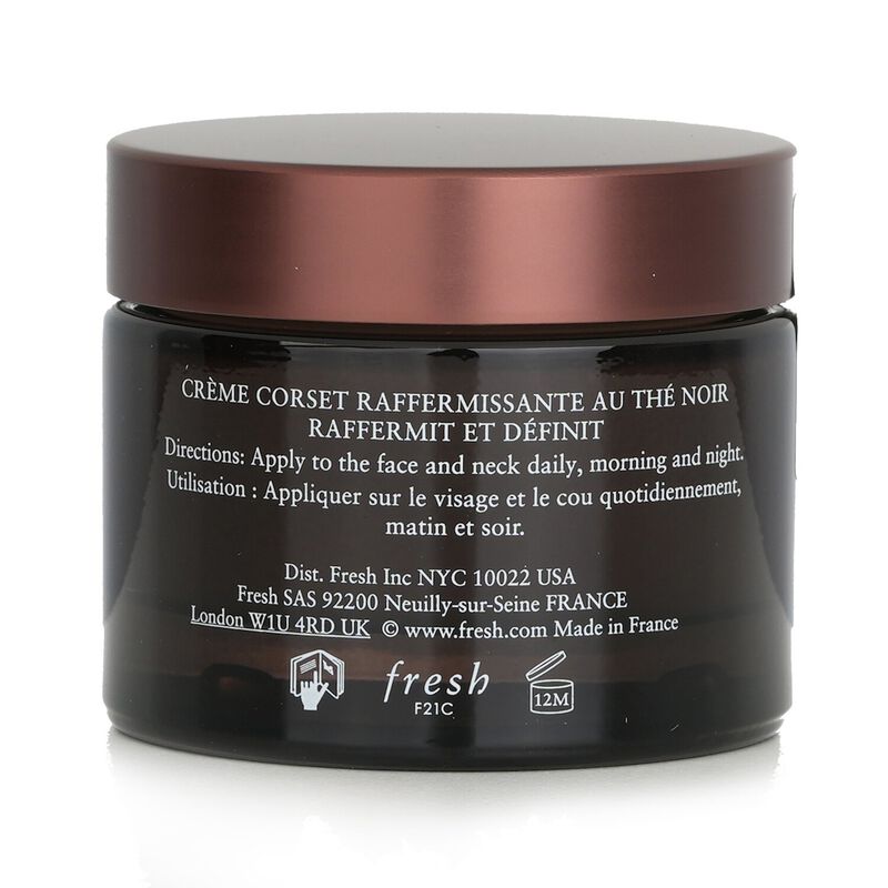 fresh black tea firming corset cream  for face  neck