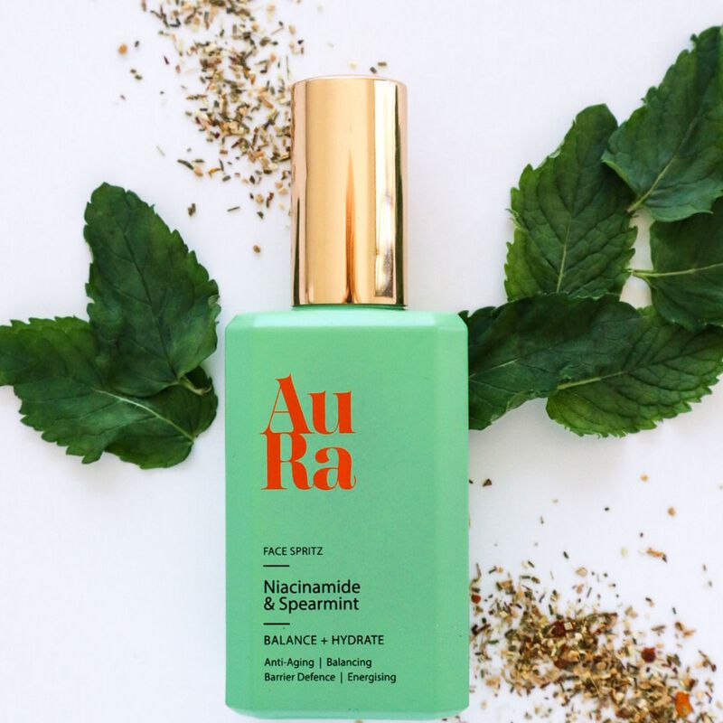 auraspritz aura niacinimide and spearmint face sprtiz
