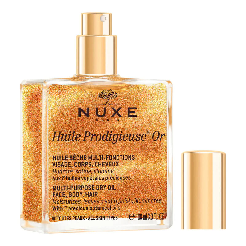 nuxe shimmering multi purpose dry oil
