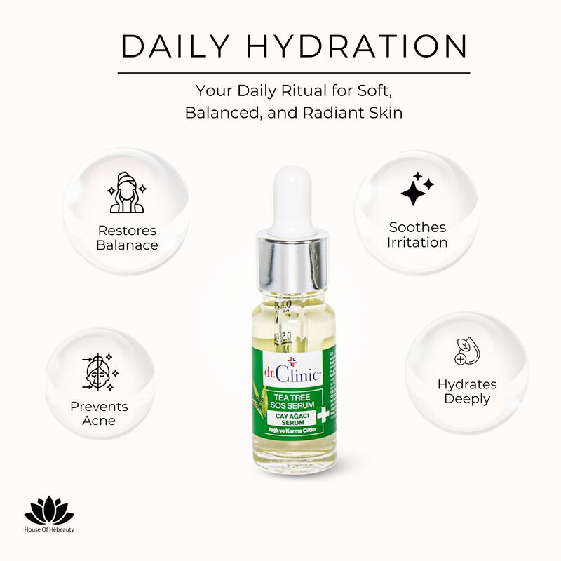 د. كلينك سيروم شجرة الشاي لحب الشباب