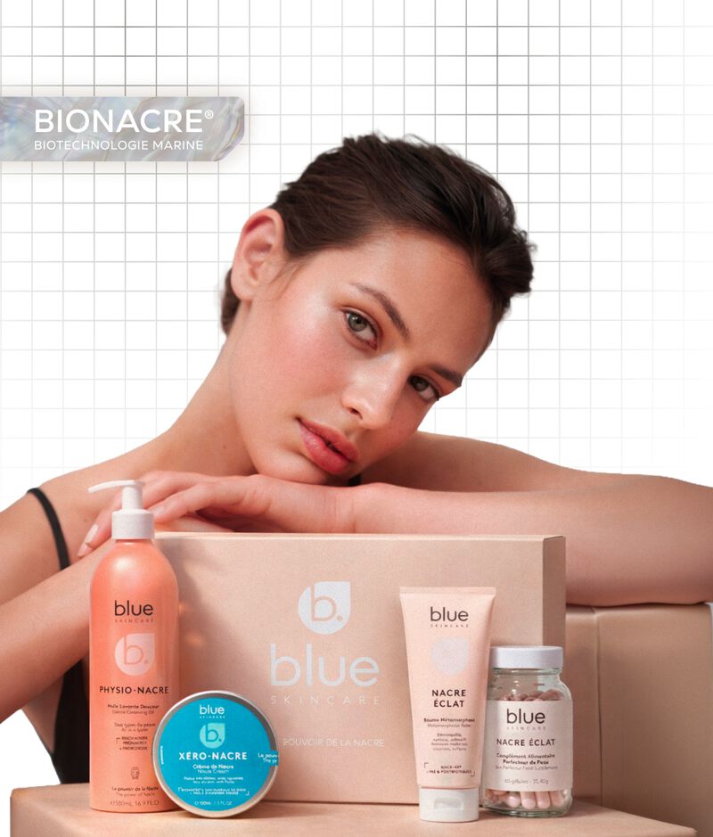 blue skincare صندوق كنز اللؤلؤ