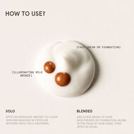 faces illuminating milk bronze