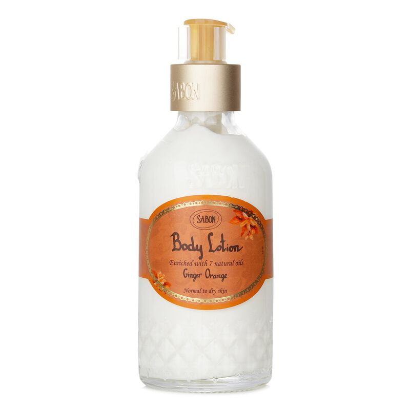 sabon body lotion  ginger orange