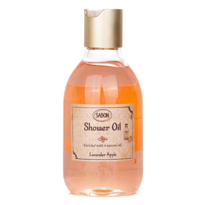 sabon shower oil  lavender apple