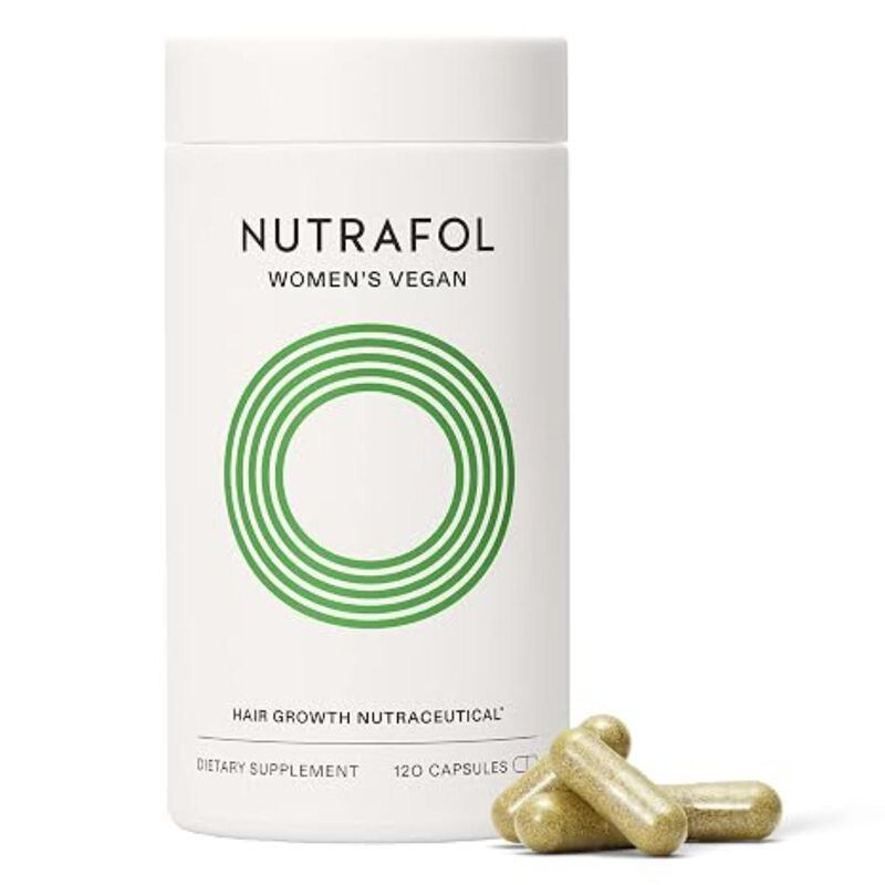 nutrafol women's vegan hair growth nutraceutical