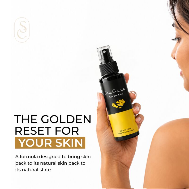 skin centrick تونر الكركم المرطب