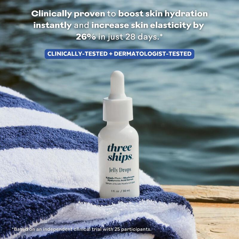 three ships dew drops mushroom hyaluronic acid plus vitamin c serum
