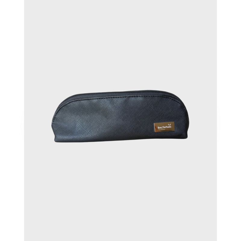 rosy the panda black makeup bag
