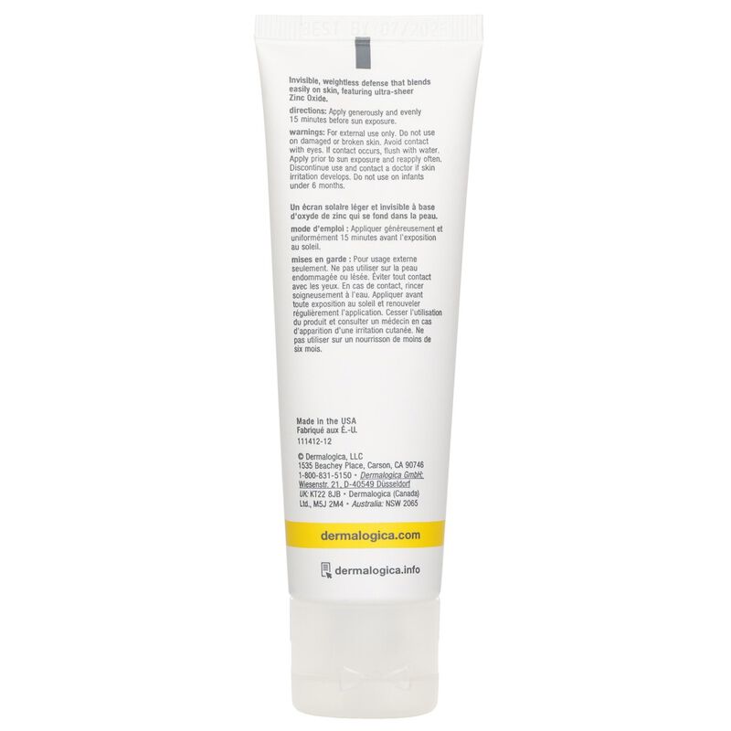 dermalogica invisible physical defense spf